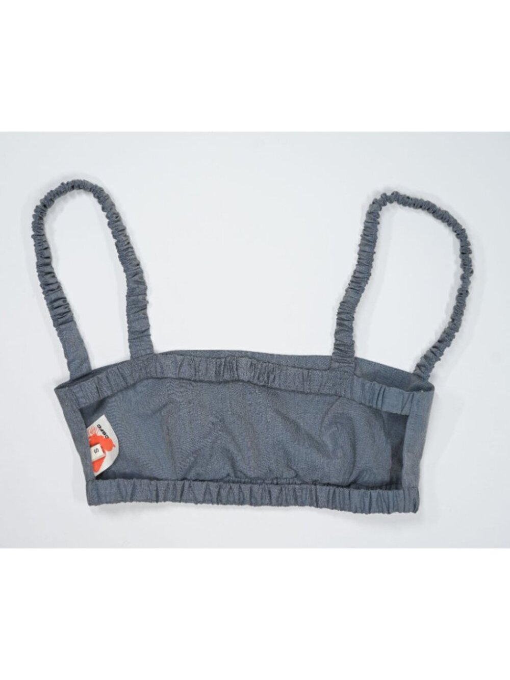 CSFC Ruched Crop Top in Blue - Picture 2 of 3